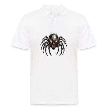 Araignée / Toile / Animal de compagnie / Reptile / Huit pattes - Polo Homme - blanc - Devant - Kai (181cm)