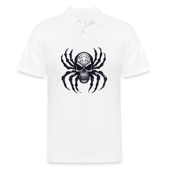 Araignée / Toile / Animal de compagnie / Reptile / Huit pattes - Polo Homme - blanc - Devant - Kai (181cm)
