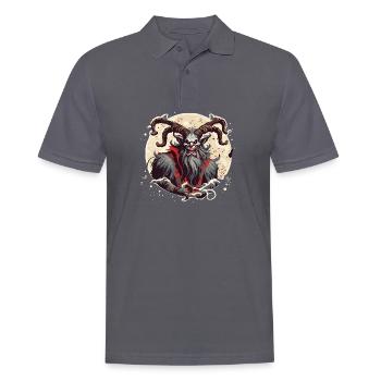 Krampus / Tradition / Culture / d’hiver - Polo Homme - charbon - Devant - Nico (186cm)