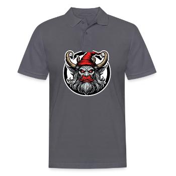 Krampus / Tradition / Culture / d’hiver - Polo Homme - charbon - Devant - Nico (186cm)