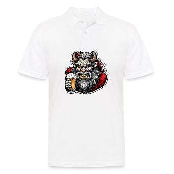 Krampus / Tradition / Culture / d’hiver - Polo Homme - blanc - Devant - Kai (181cm)