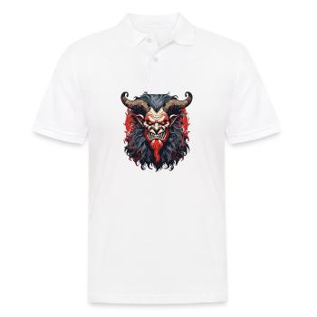 Krampus / Tradition / Culture / Winter Spirit - Men's Polo Shirt - white - Front - Kai (181cm)