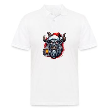Krampus / Tradition / Culture / d’hiver - Polo Homme - blanc - Devant - Kai (181cm)