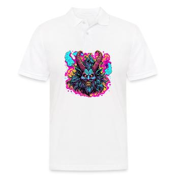 Krampus / Tradition / Culture / d’hiver - Polo Homme - blanc - Devant - Kai (181cm)