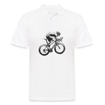 Vélos de route - Polo Homme - blanc - Devant - Kai (181cm)