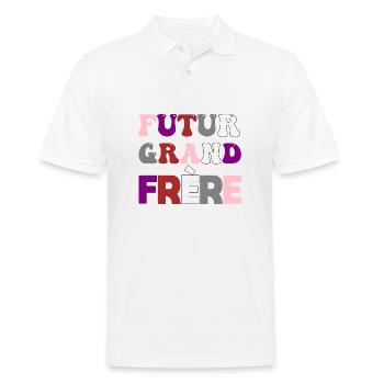 Future Big Brother - Zukunft Big Brother Ankündigung - Männer Poloshirt - Weiß - Vorne - Kai (181cm)