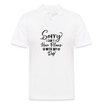 Sorry I Can't I Have Plans With My Dog. - Polo Homme - blanc - Devant - Kai (181cm)