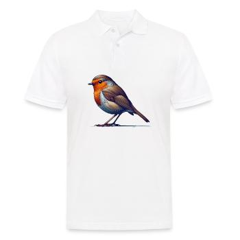 Robin - Men's Polo Shirt - white - Front - Kai (181cm)