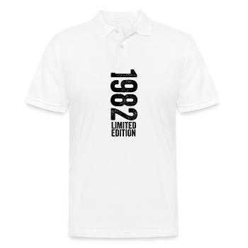 1982 - Edition Limitée 1982 Anniversaire - Polo Homme - blanc - Devant - Kai (181cm)