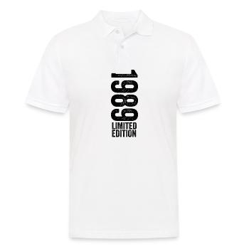 1989 - Edition Limitée 1989 Anniversaire - Polo Homme - blanc - Devant - Kai (181cm)