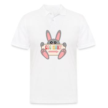 Chasse aux œufs - Polo Homme - blanc - Devant - Kai (181cm)