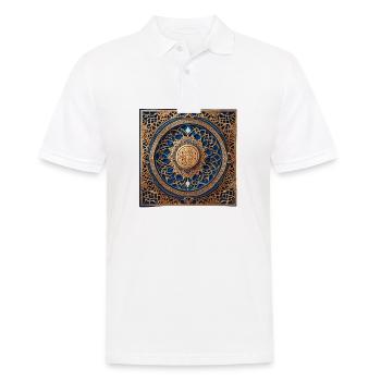 Cadeau du Ramadan Aïd Moubarak Islam Allah Musulman - Polo Homme - blanc - Devant - Kai (181cm)
