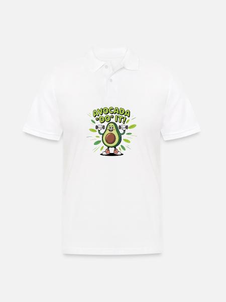 Avocado it! - Polo Homme - blanc