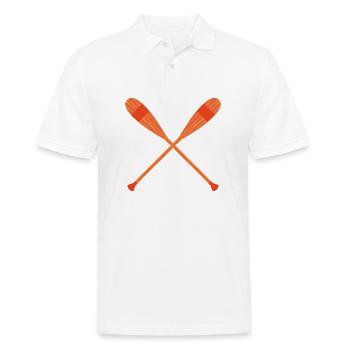 Wassersport - Männer Poloshirt - Weiß - Vorne - Kai (181cm)
