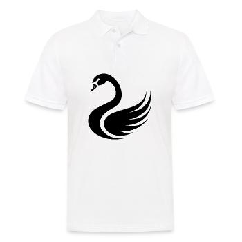 Cygnes cygnes - Polo Homme - blanc - Devant - Kai (181cm)