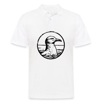 Mouette - Polo Homme - blanc - Devant - Kai (181cm)