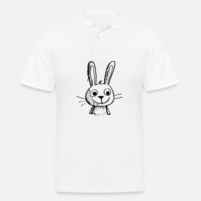 Rabbit Rabbit - Men's Polo Shirt - white