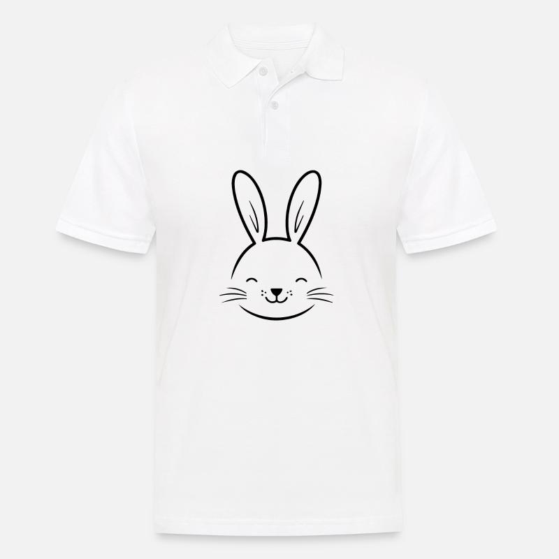 Rabbit Rabbit - Men's Polo Shirt - white