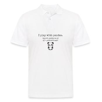 Pour les scientifiques de données et les programmeurs python - Polo Homme - blanc - Devant - Kai (181cm)