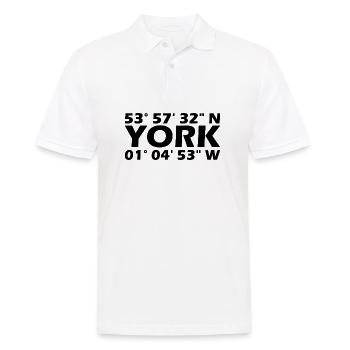 Coordonnées de York - Polo Homme - blanc - Devant - Kai (181cm)