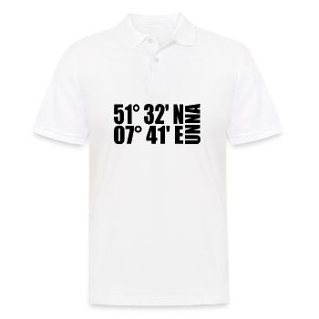 Unna coordinates - Men's Polo Shirt - white - Front - Kai (181cm)