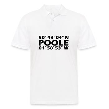 Coordonnées de la piscine - Polo Homme - blanc - Devant - Kai (181cm)