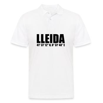 Coordonnées de Lleida - Polo Homme - blanc - Devant - Kai (181cm)