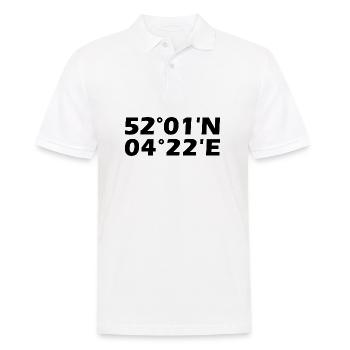 Coordonnées de Delft - Polo Homme - blanc - Devant - Kai (181cm)