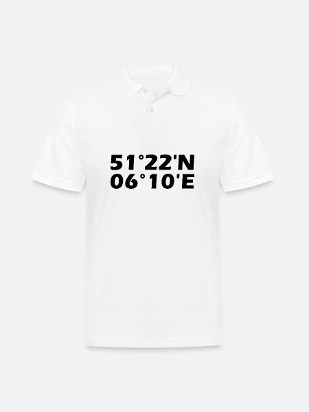 Venlo coordinates - Men's Polo Shirt - white