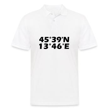 Coordonnées de Trieste - Polo Homme - blanc - Devant - Kai (181cm)