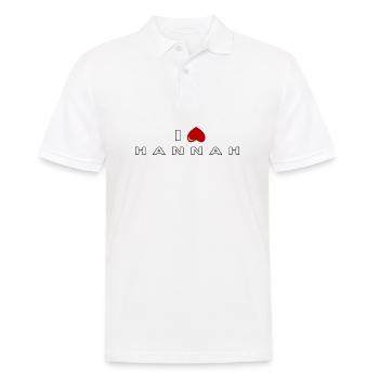 Je déteste Hannah - Polo Homme - blanc - Devant - Kai (181cm)