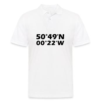 Worthing Coordinates - Men's Polo Shirt - white - Front - Kai (181cm)