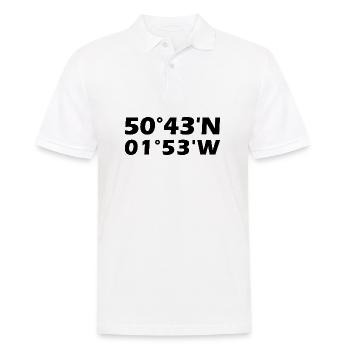 Bournemouth Coordinates - Men's Polo Shirt - white - Front - Kai (181cm)