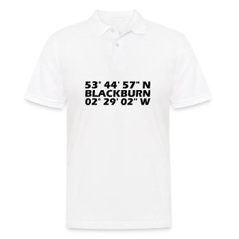 Blackburn Coordinates - Men's Polo Shirt - white - Front - Kai (181cm)