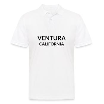 Ventura, Californie, États-Unis - Polo Homme - blanc - Devant - Kai (181cm)