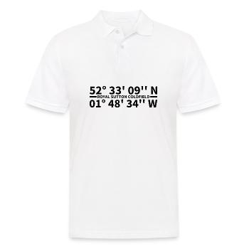 Coordonnées de Royal Sutton Coldfield - Polo Homme - blanc - Devant - Kai (181cm)