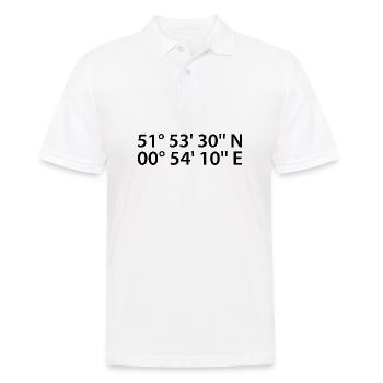 Coordonnées de Colchester - Polo Homme - blanc - Devant - Kai (181cm)