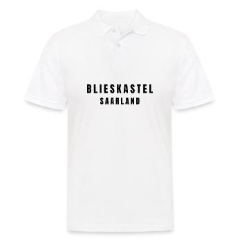 Blieskastel, Sarre - Polo Homme - blanc - Devant - Kai (181cm)