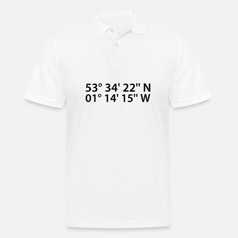Coordonnées de Middlesbrough - Polo Homme - blanc