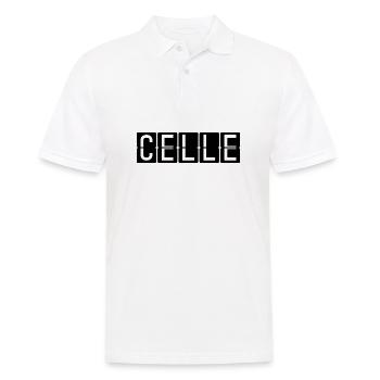 Panneau de l’aéroport de Celle - Polo Homme - blanc - Devant - Kai (181cm)