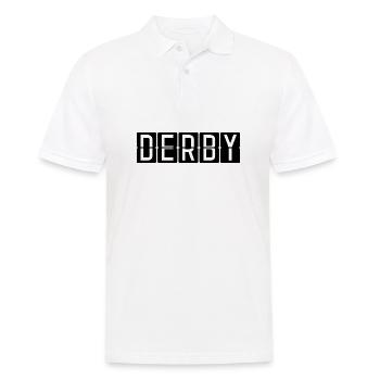 Panneau de l’aéroport de Derby - Polo Homme - blanc - Devant - Kai (181cm)