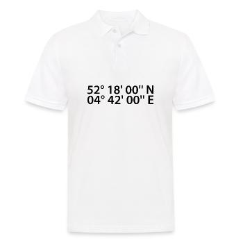 Haarlemmermeer coordinates - Men's Polo Shirt - white - Front - Kai (181cm)