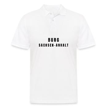 Papenburg, Lower Saxony - Men's Polo Shirt - white - Front - Kai (181cm)