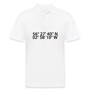 Dundee coordinates - Men's Polo Shirt - white - Front - Kai (181cm)