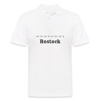 Coordonnées de Rostock - Polo Homme - blanc - Devant - Kai (181cm)
