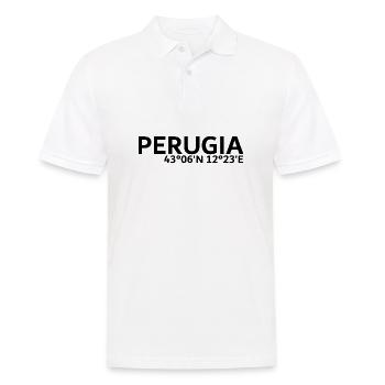 Coordonnées de Pérouse - Polo Homme - blanc - Devant - Kai (181cm)