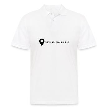 Bad Salzuflen coordinates - Men's Polo Shirt - white - Front - Kai (181cm)