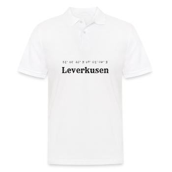 Coordonnées Leverkusen - Polo Homme - blanc - Devant - Kai (181cm)
