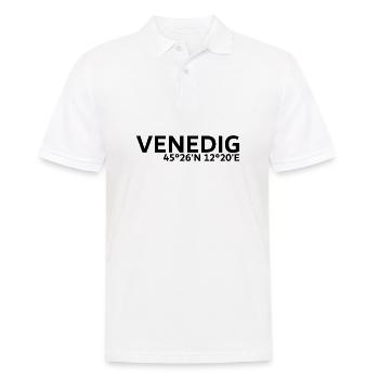 Coordonnées de Venise - Polo Homme - blanc - Devant - Kai (181cm)