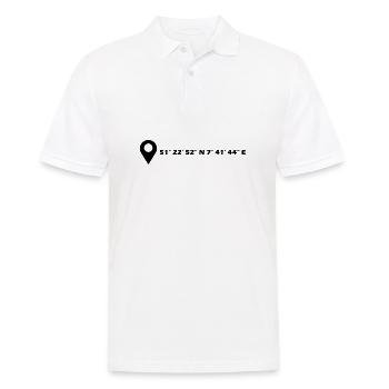 Iserlohn coordinates - Men's Polo Shirt - white - Front - Kai (181cm)